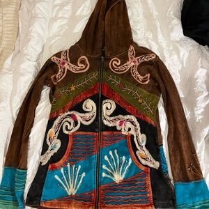 Unique hand made sweater